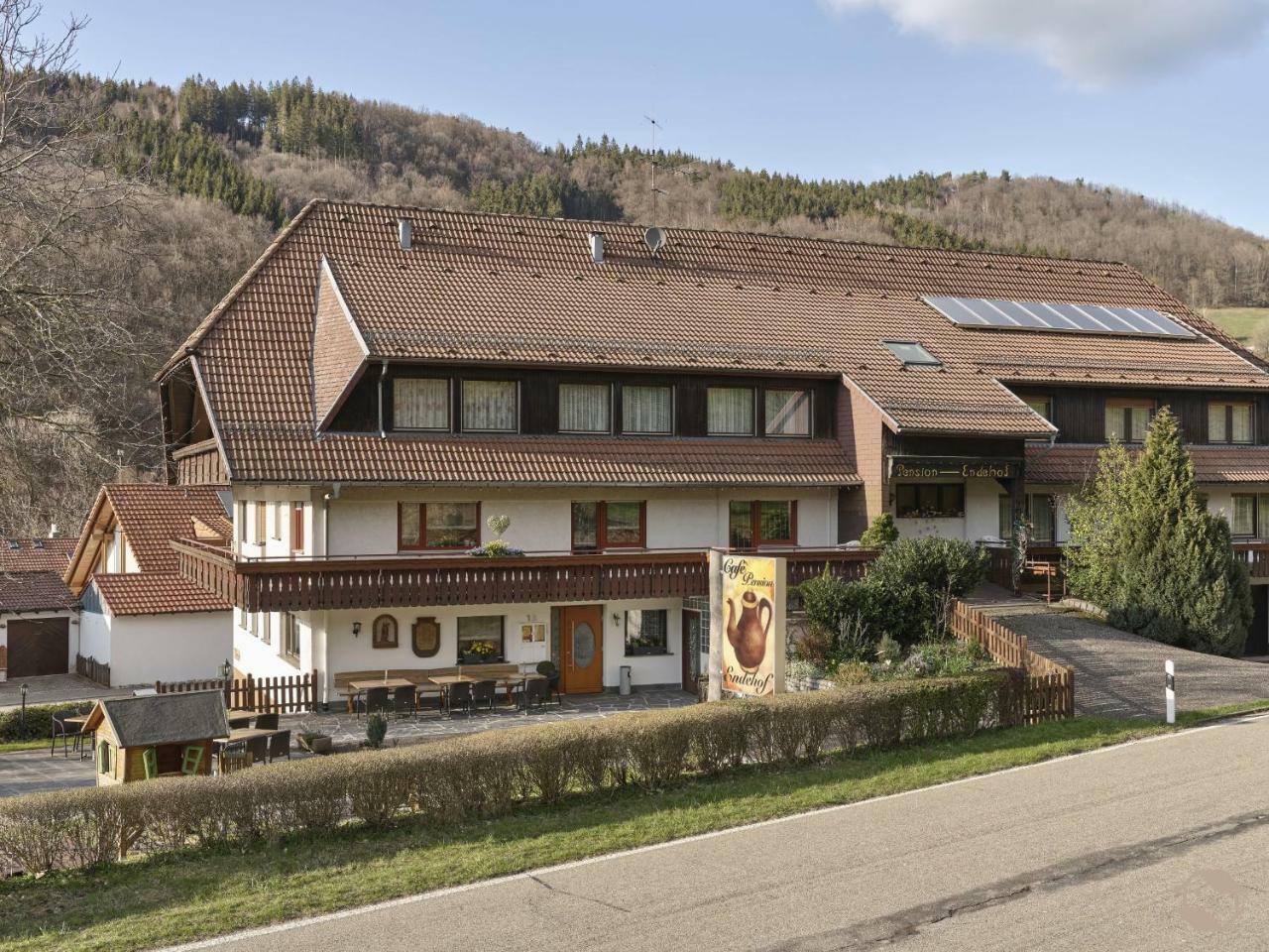 Cafe-Pension Endehof Oberprechtal Exterior foto