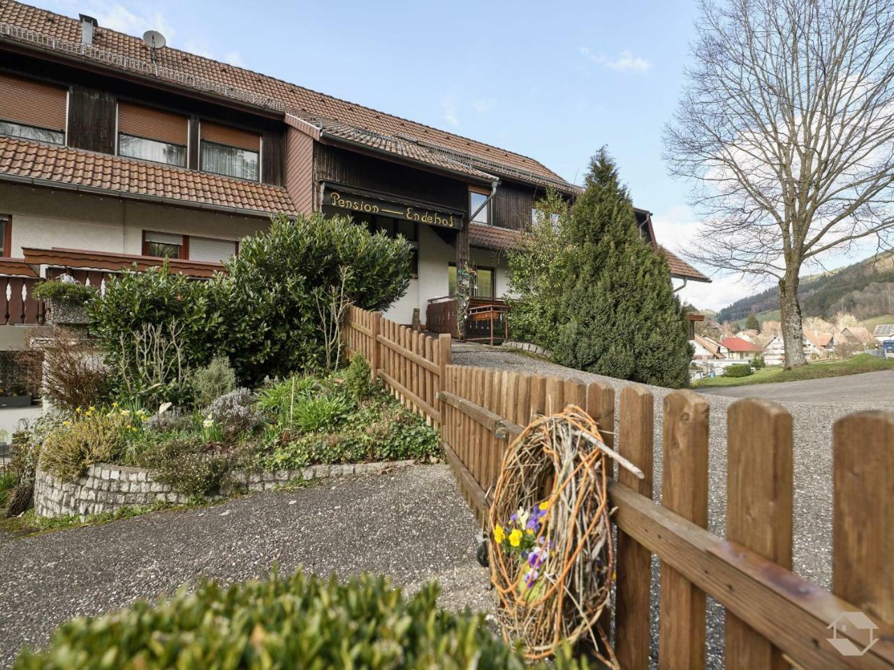 Cafe-Pension Endehof Oberprechtal Exterior foto